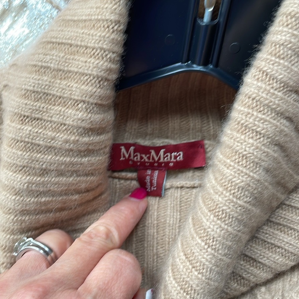 Beautiful Max Mara wool/ cashmere sweater - Picture 4 of 6